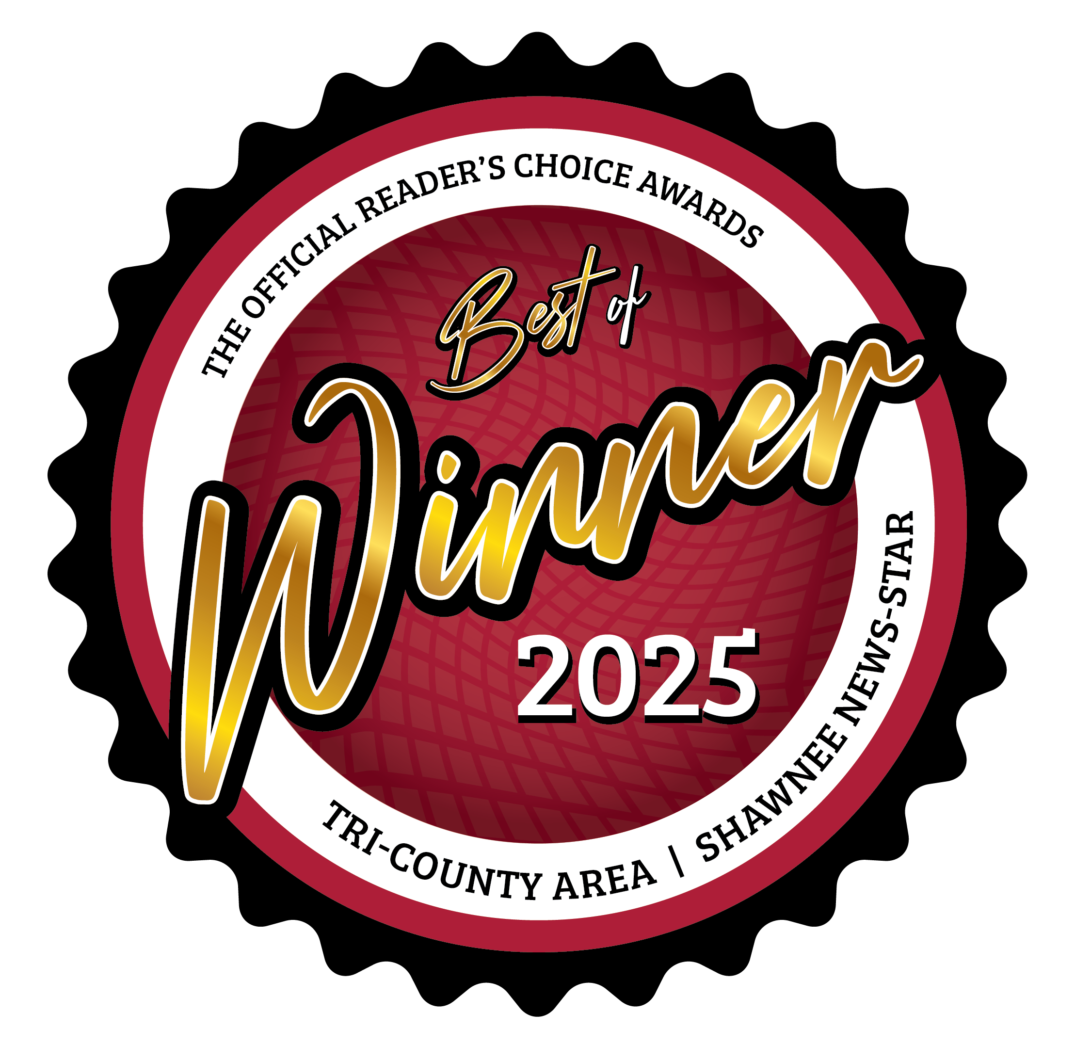 Tri-county Bets of the Best Winner 2025 Seal.