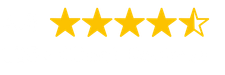 Google 4.8 stars. Text reads 125+ client reviews.